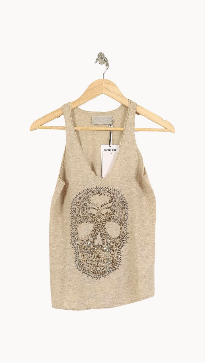 Débardeur Beige - Taille S/36 de la marque Zadig&Voltaire | PARAD52684 - Vendu par Paradigme - Image 2