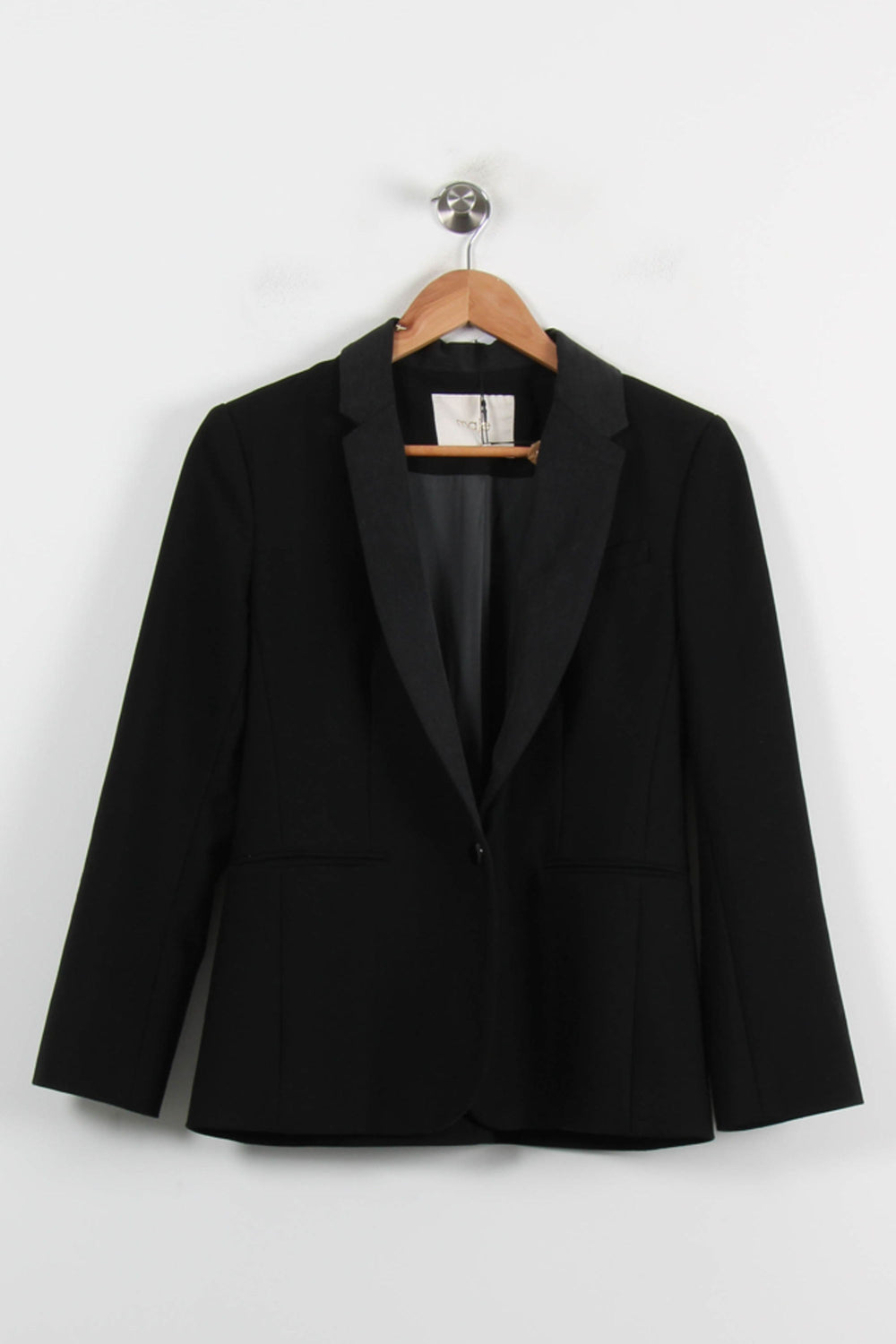 Veste Tailleur Noire - Taille M/38 de la marque Maje | PARAD52685 - Vendu par Paradigme - Image 2