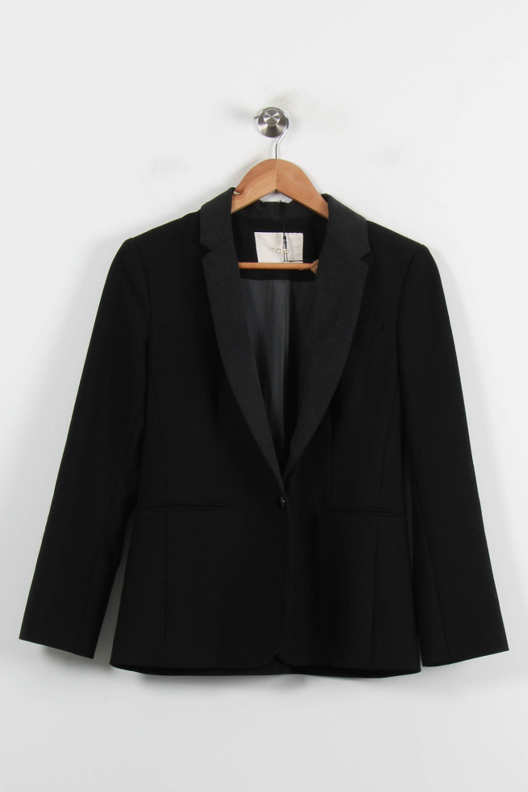 Veste Tailleur Noire - Taille M/38 de la marque Maje | PARAD52685 - Vendu par Paradigme - Image 2