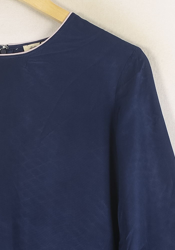 Robe Droite Bleue - Taille L/40 de la marque Bellerose | PARAD52687 - Vendu par Paradigme - Image 3