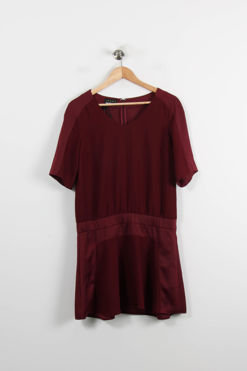 Robe Courte Bordeaux - Taille L/40 de la marque The Kooples - Sport | PARAD52689 - Vendu par Paradigme - Image 2