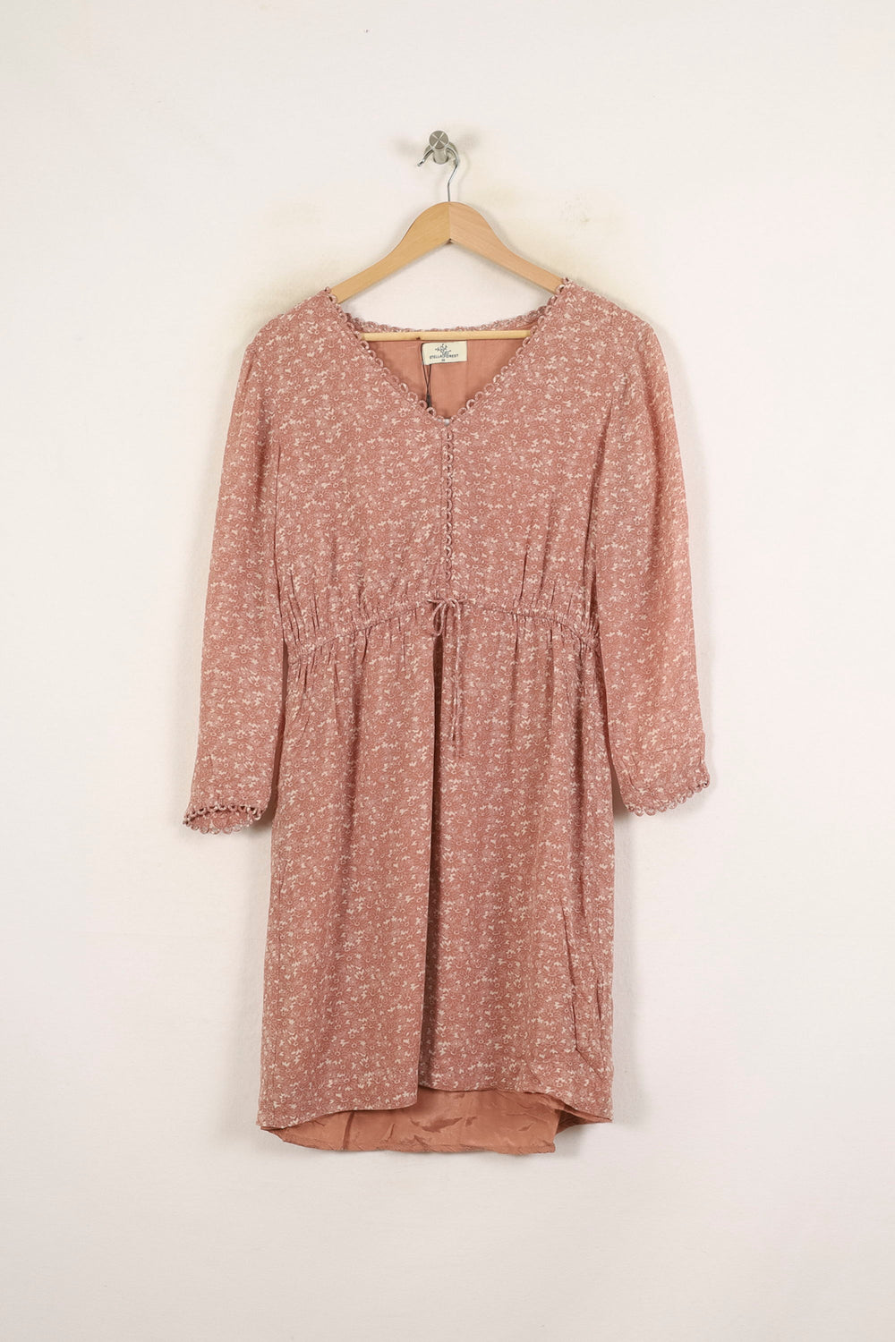Robe Midi Rose - Taille M/38 de la marque Stella Forest | PARAD52690 - Vendu par Paradigme - Image 2