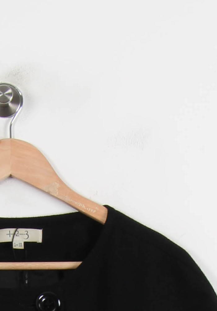 Manteau Noir - Taille M/38 de la marque Maison 123 | PARAD52691 - Vendu par Paradigme - Image 3