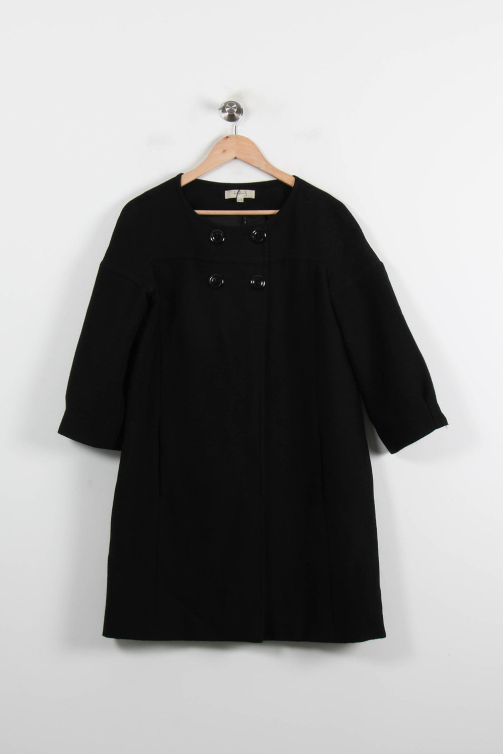 Manteau Noir - Taille M/38 de la marque Maison 123 | PARAD52691 - Vendu par Paradigme - Image 2