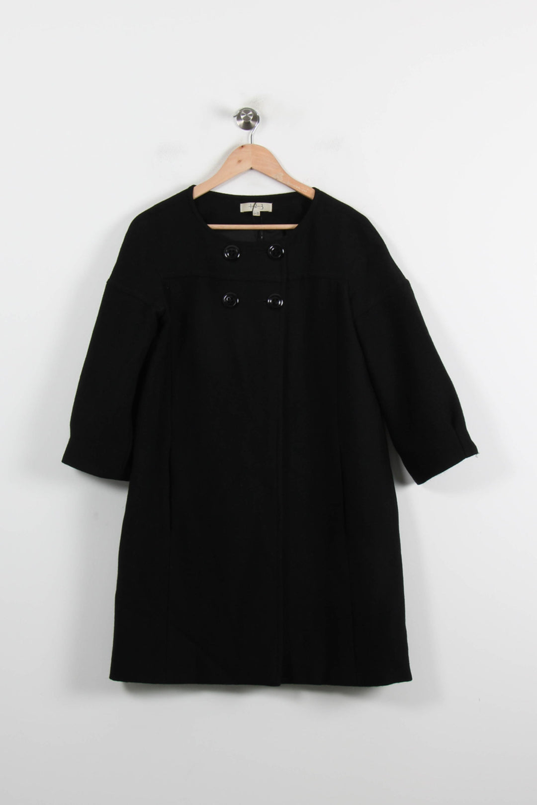 Manteau Noir - Taille M/38 de la marque Maison 123 | PARAD52691 - Vendu par Paradigme - Image 2