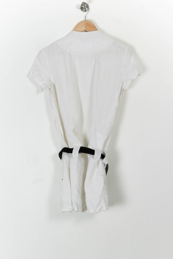 Robe Chemise Blanche - Taille L/40 de la marque Comptoir des Cotonniers | PARAD52696 - Vendu par Paradigme - Image 4