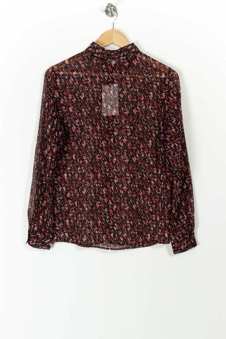 Blouse Rouge et Noire - Taille M/38 de la marque IKKS | PARAD52706 - Vendu par Paradigme - Image 4