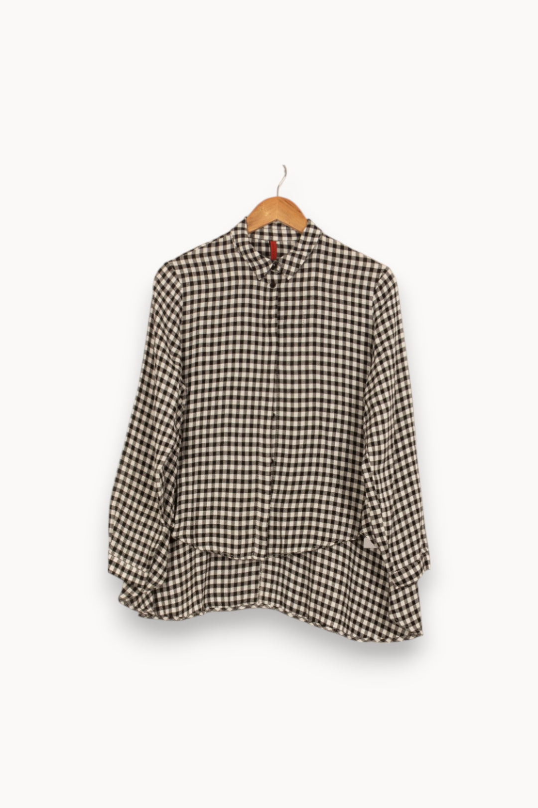 Chemise Carreaux Noire et Blanche - Taille M/38 de la marque Imperial | PARAD52720 - Vendu par Paradigme - Image 2