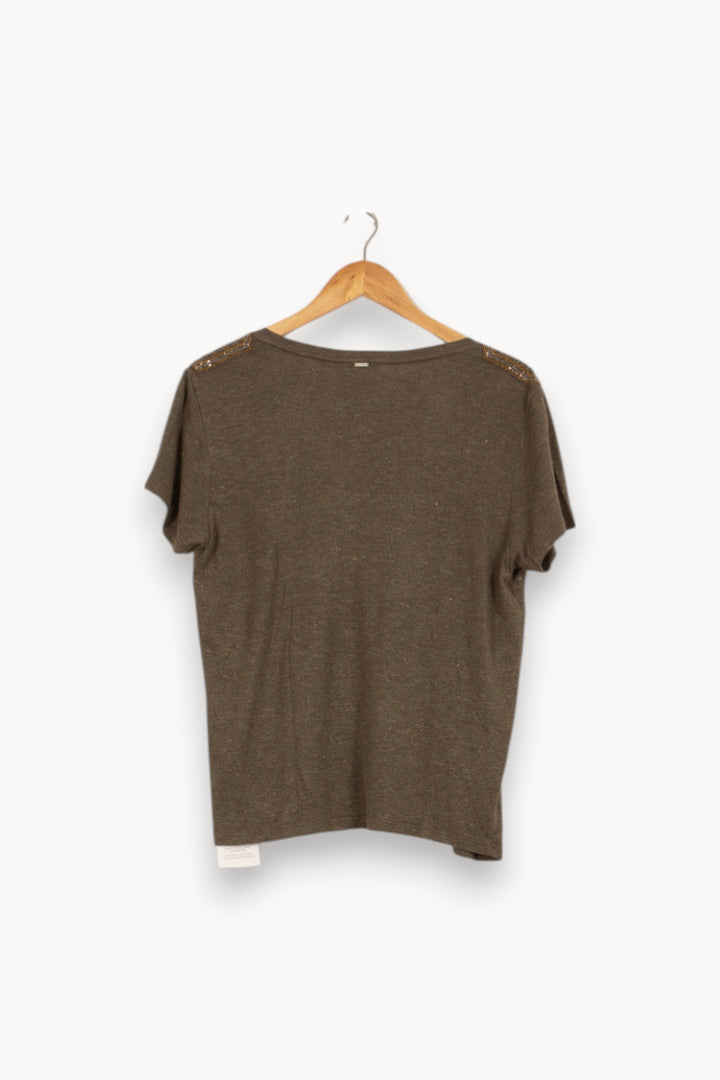 Tee-shirt Vert - Taille L/40 de la marque IKKS | PARAD52721 - Vendu par Paradigme - Image 4