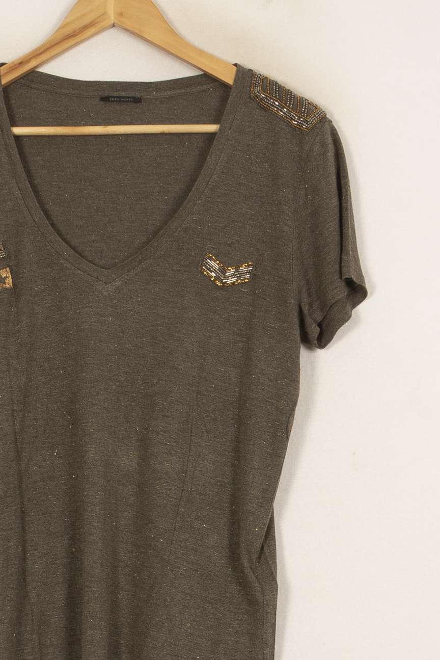 Tee-shirt Vert - Taille L/40 de la marque IKKS | PARAD52721 - Vendu par Paradigme - Image 3