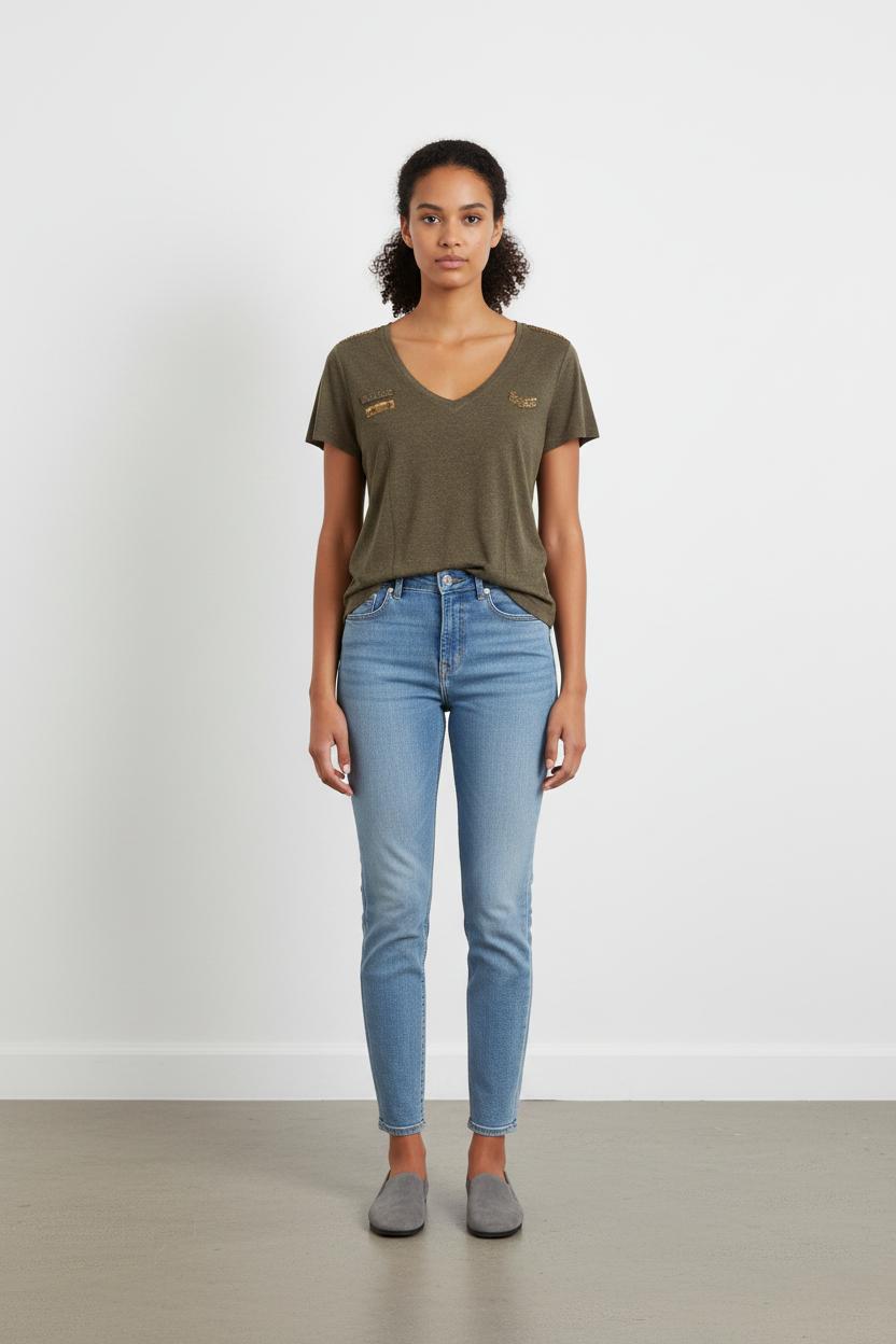 Tee-shirt Vert - Taille L/40