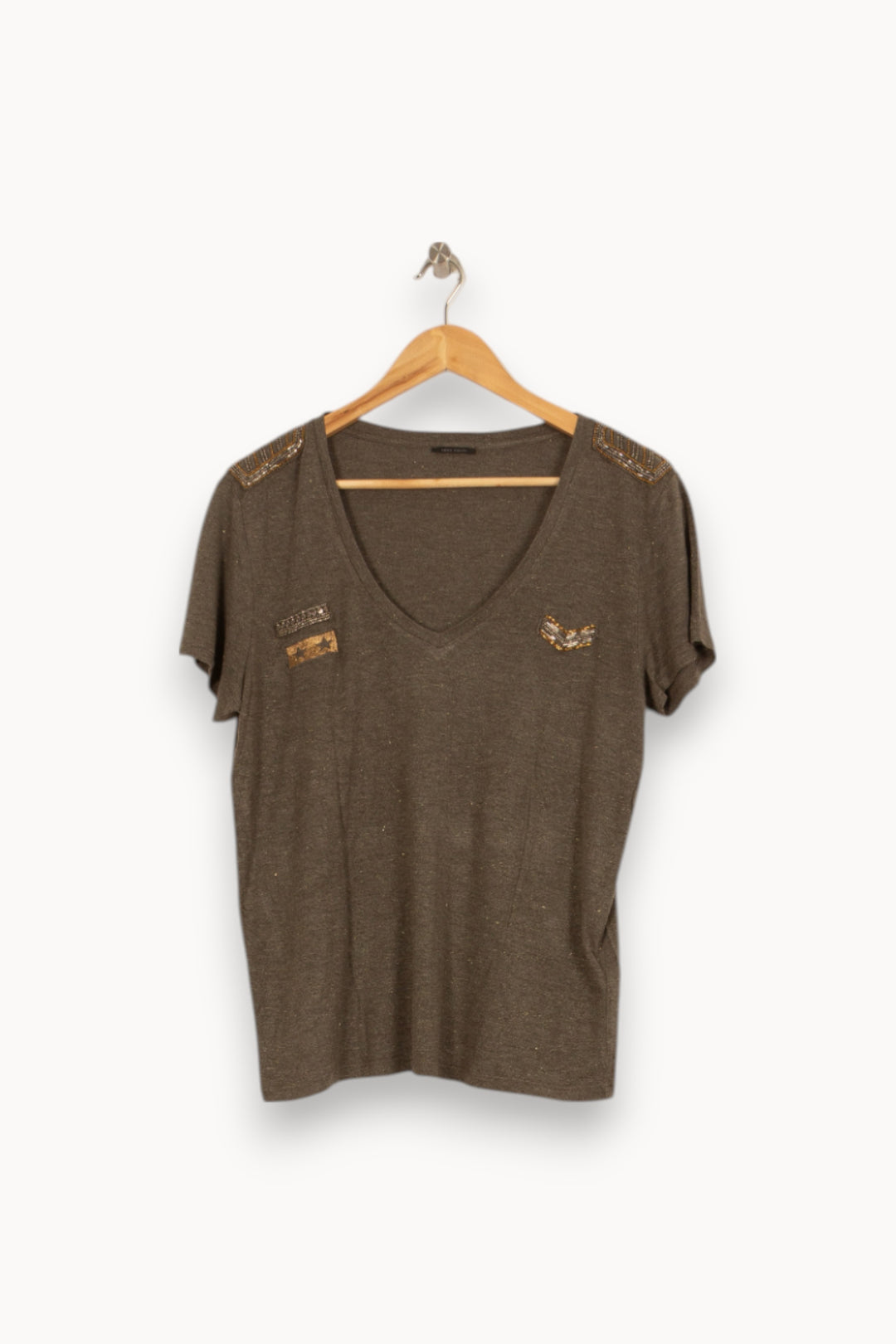 Tee-shirt Vert - Taille L/40 de la marque IKKS | PARAD52721 - Vendu par Paradigme - Image 2