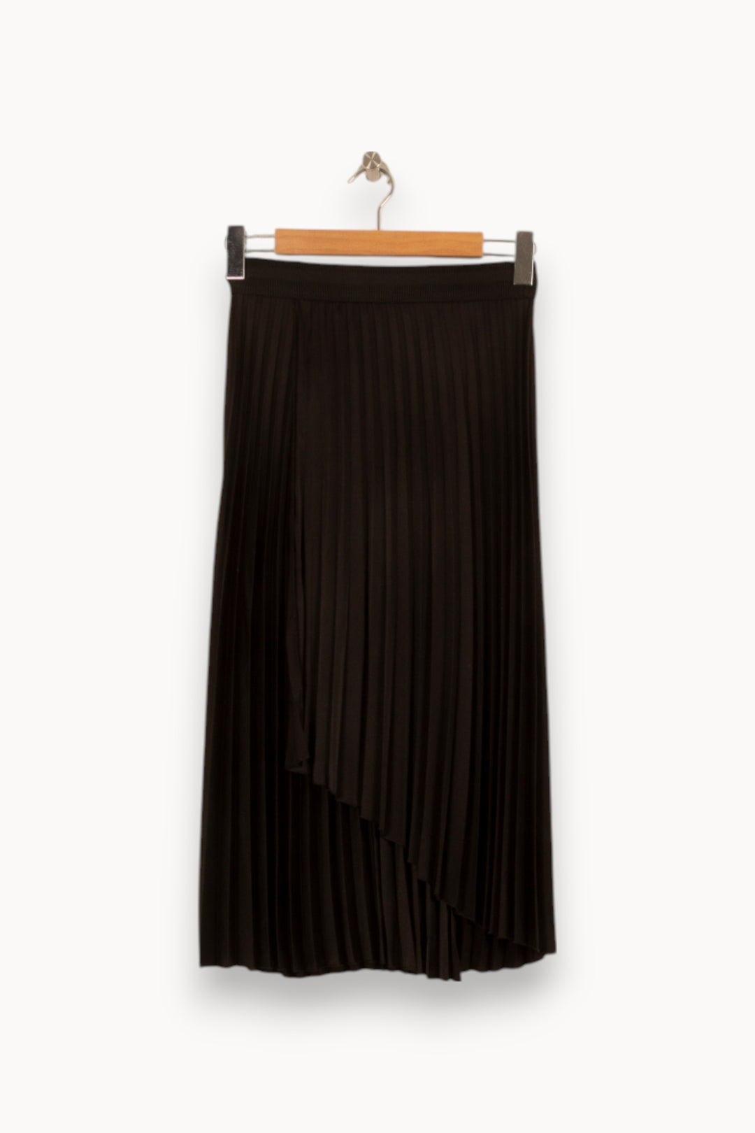 Jupe Plissée Noire - Taille S/36 de la marque La Fée Maraboutée | PARAD52729 - Vendu par Paradigme - Image 2