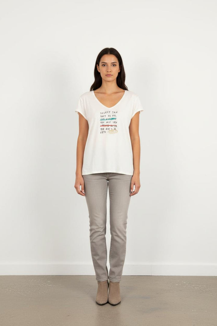 Tee-shirt Blanc - Taille L/40