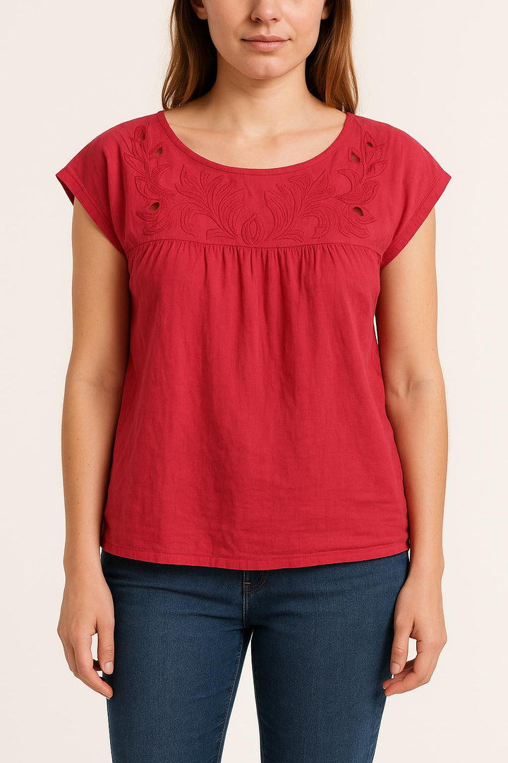 Blouse Rose - Taille M/38 de la marque Sud express | PARAD52746 - Vendu par Paradigme - Image 1