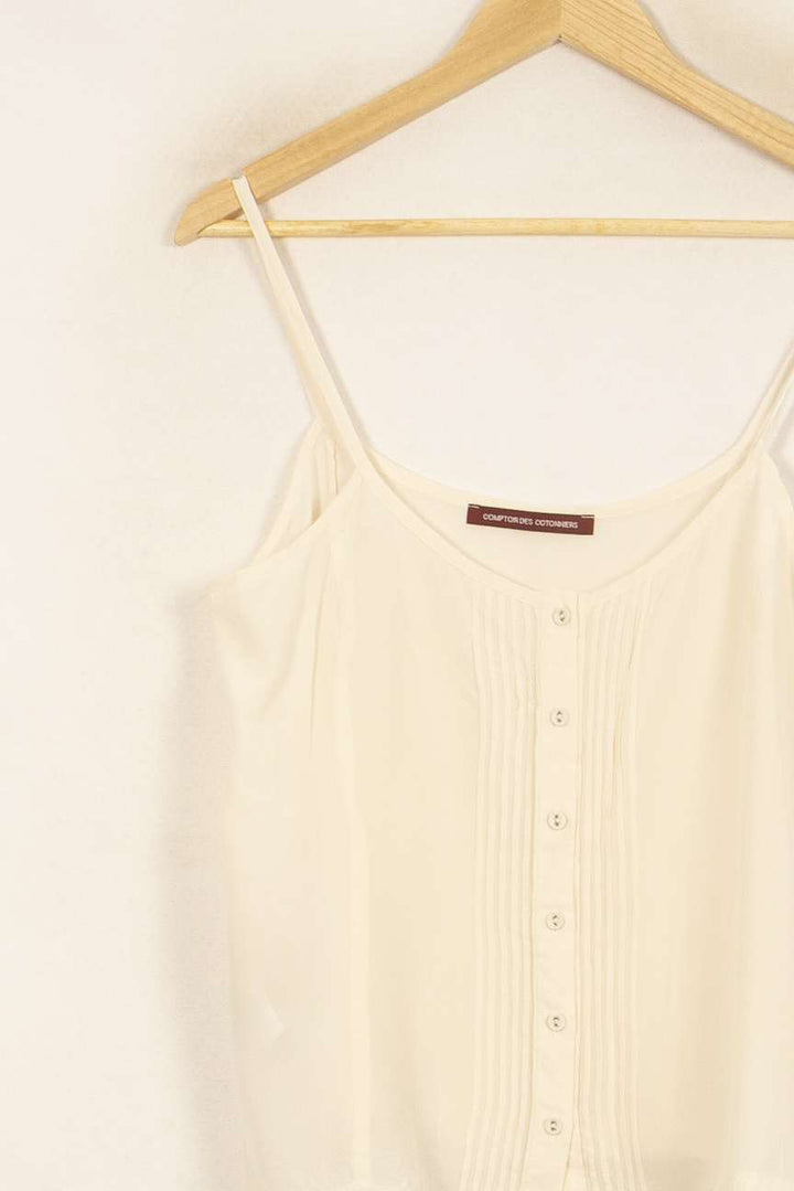 Caraco Blanc - Taille XL/42 de la marque Comptoir des Cotonniers | PARAD52760 - Vendu par Paradigme - Image 3
