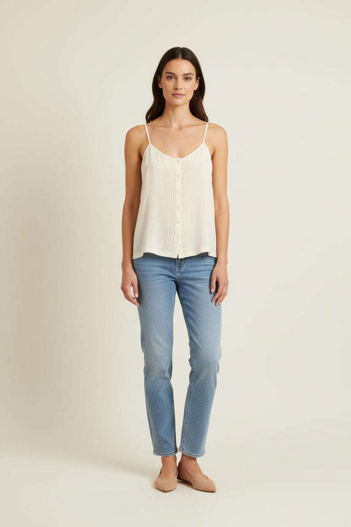 Caraco Blanc - Taille XL/42 de la marque Comptoir des Cotonniers | PARAD52760 - Vendu par Paradigme - Image 1