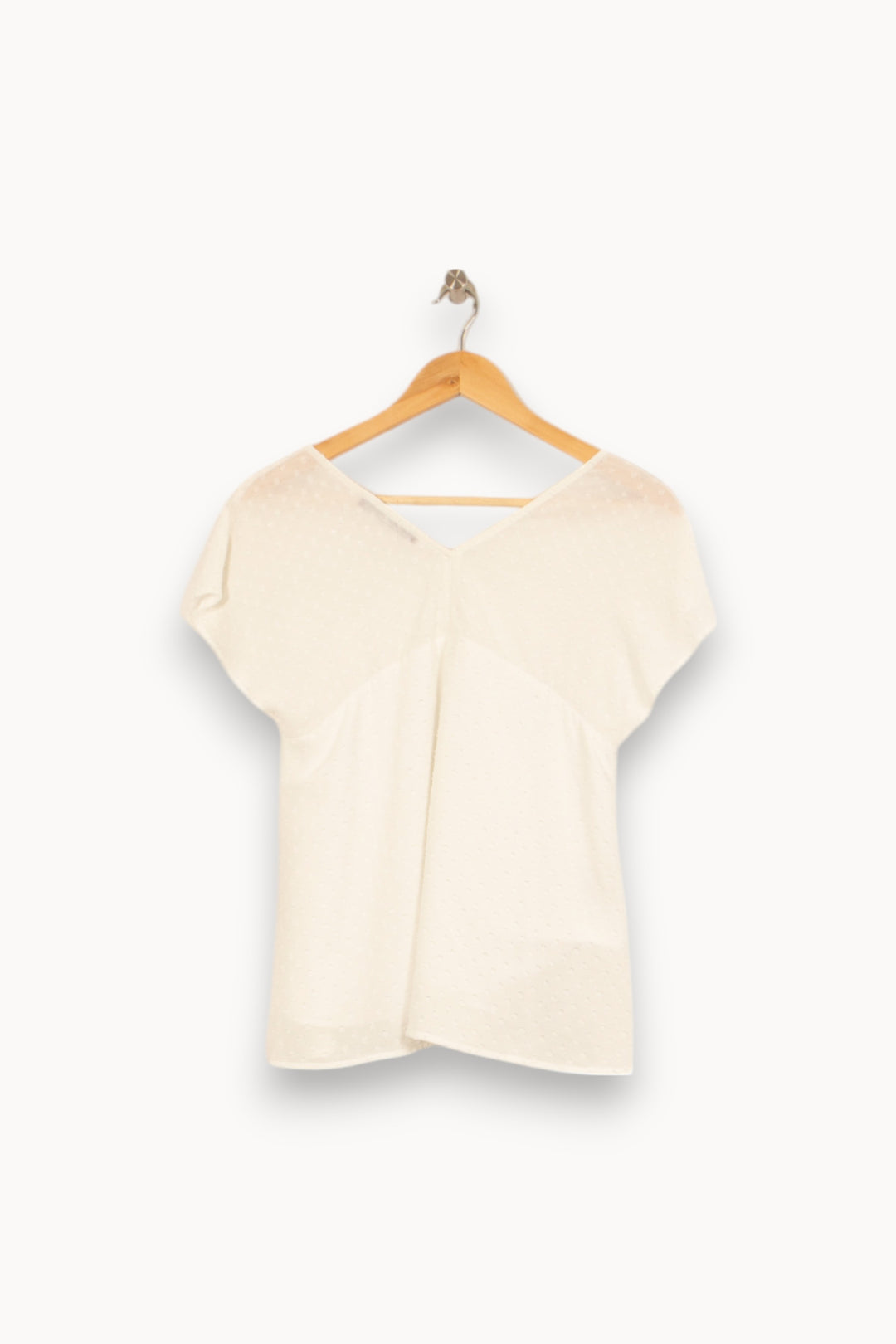 Blouse Blanche - Taille M/38 de la marque Comptoir des Cotonniers | PARAD52761 - Vendu par Paradigme - Image 4