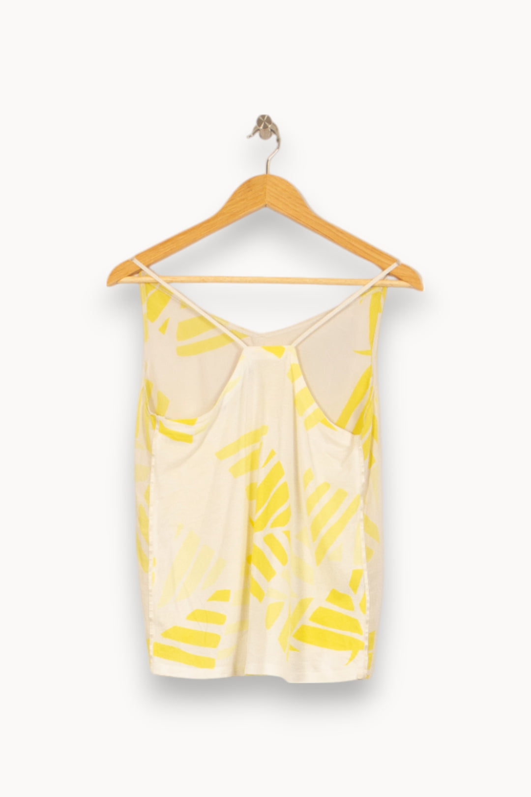 Débardeur Jaune et Blanc - Taille L/40 de la marque Comptoir des Cotonniers | PARAD52762 - Vendu par Paradigme - Image 4