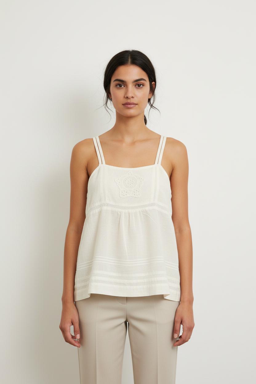 Débardeur Blanc - Taille L/40