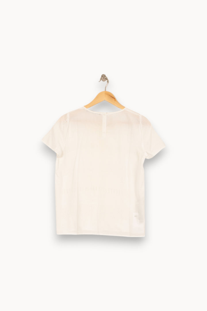 Blouse Blanche - Taille L/40 de la marque Comptoir des Cotonniers | PARAD52766 - Vendu par Paradigme - Image 4