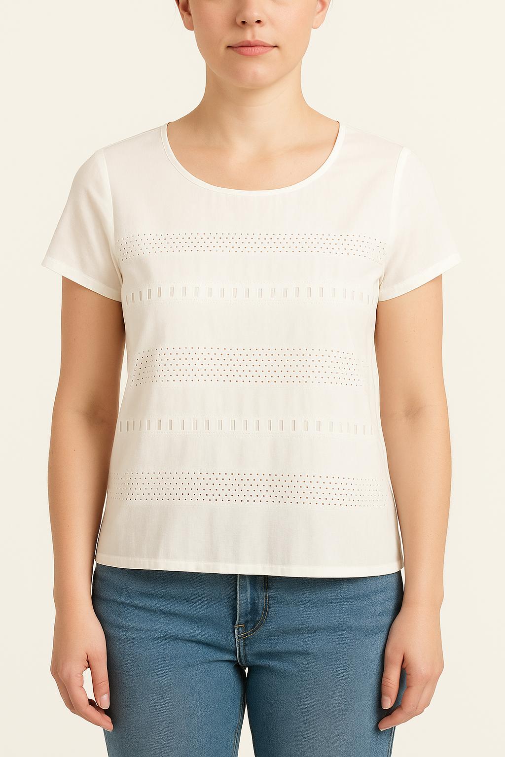 Blouse Blanche - Taille L/40 de la marque Comptoir des Cotonniers | PARAD52766 - Vendu par Paradigme - Image 1