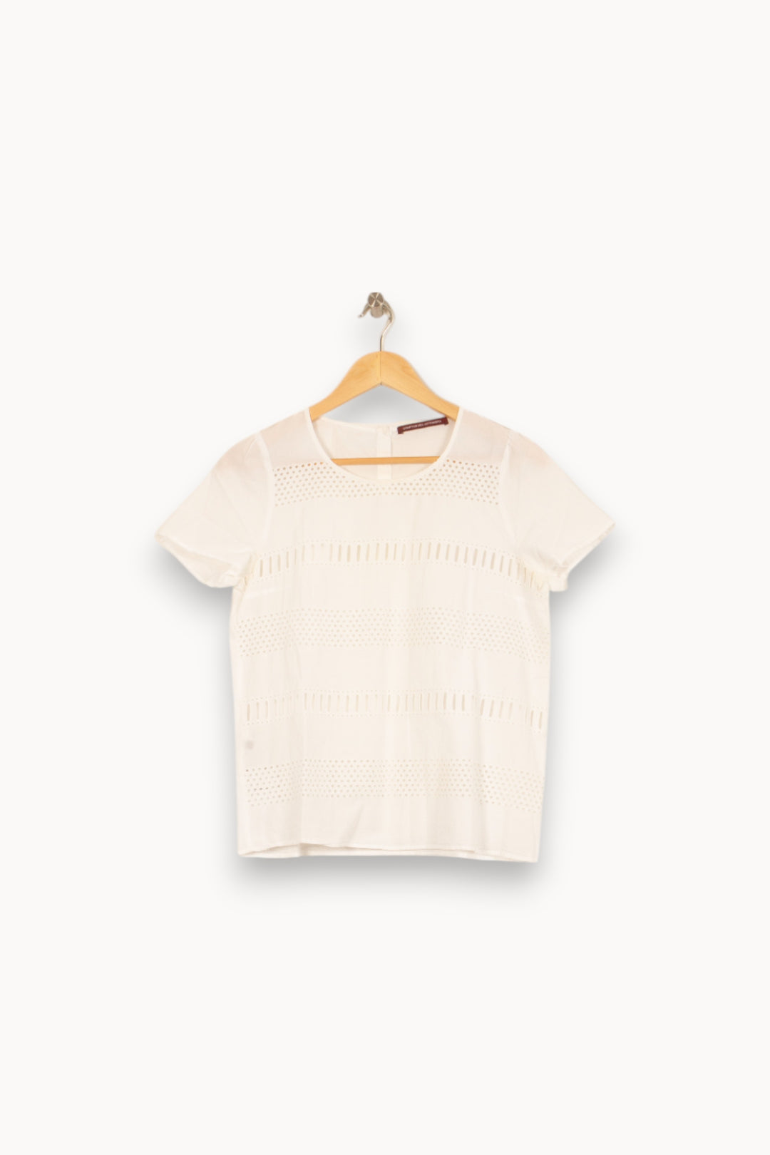 Blouse Blanche - Taille L/40 de la marque Comptoir des Cotonniers | PARAD52766 - Vendu par Paradigme - Image 2