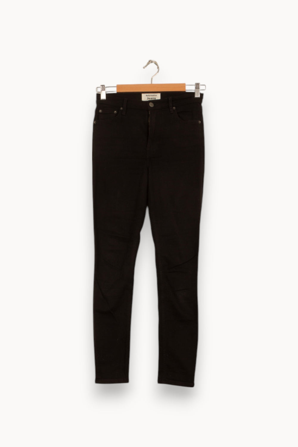 Jean Noir - Taille XS/34 de la marque Reformation | PARAD52772 - Vendu par Paradigme - Image 2