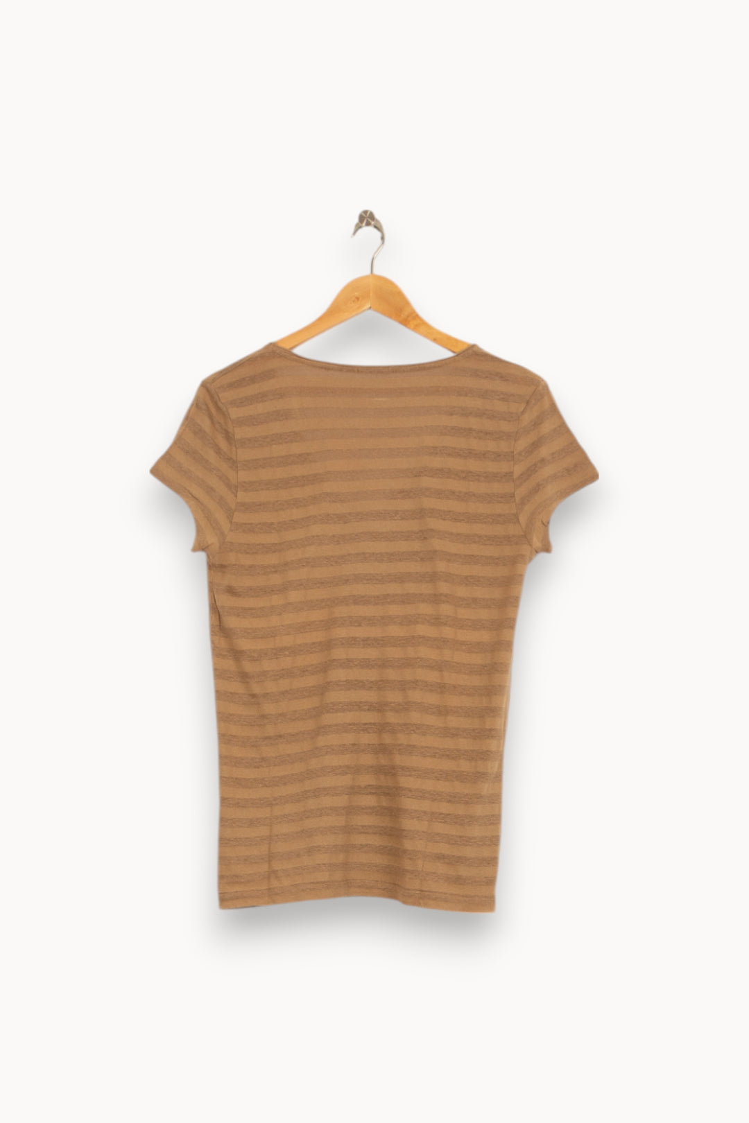 Tee-shirt Marron - Taille L/40 de la marque IKKS | PARAD52774 - Vendu par Paradigme - Image 4