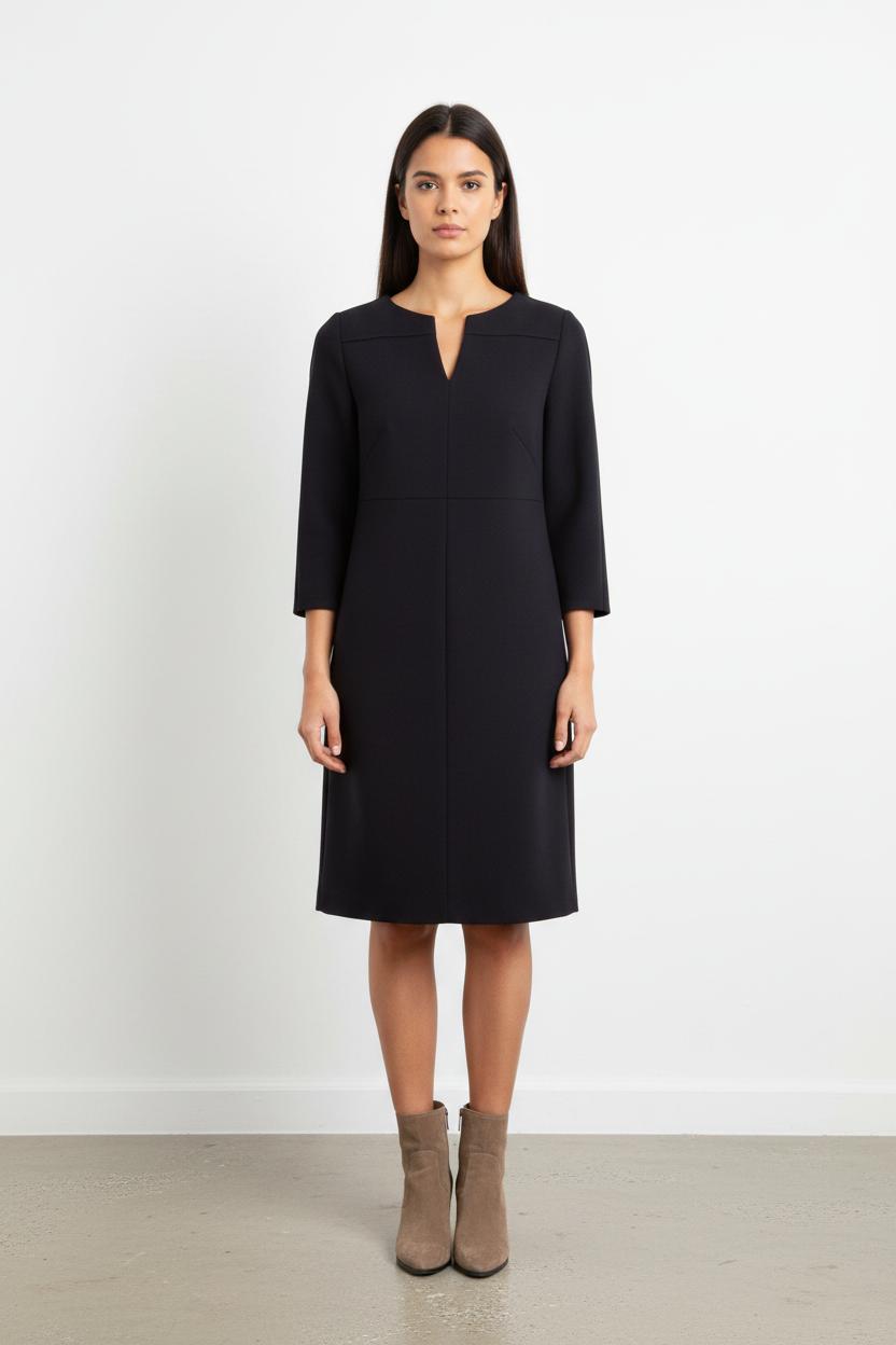 Robe Droite Bleue - Taille M/38