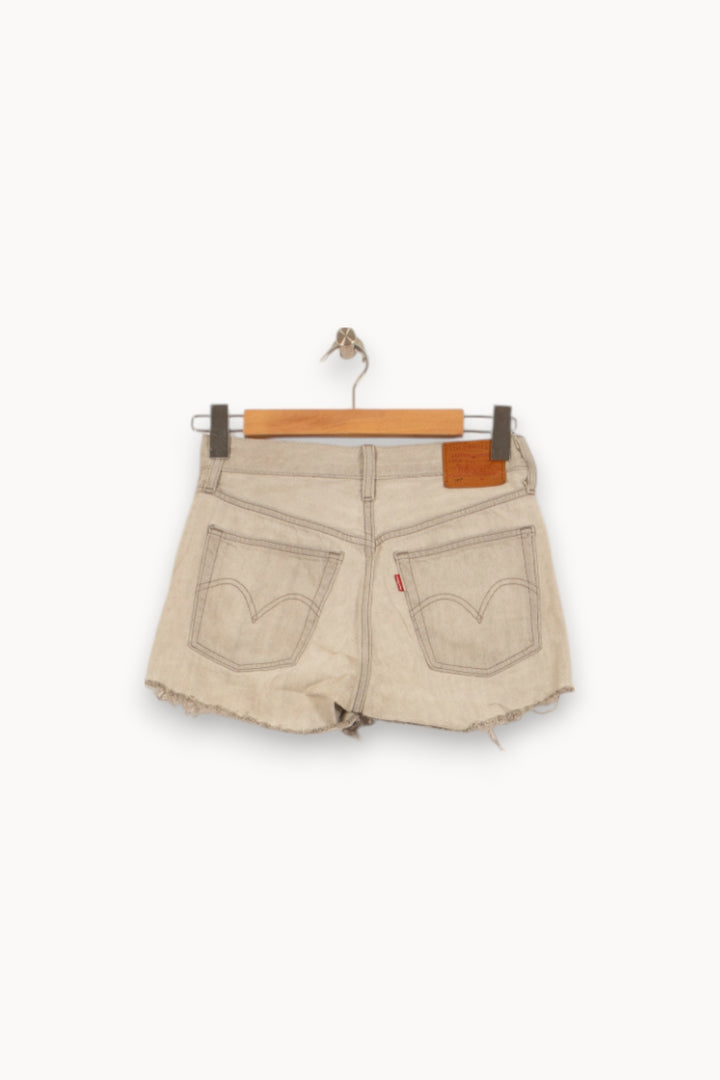 Short en Jean Gris - Taille XS/34 de la marque Levi's | PARAD52794 - Vendu par Paradigme - Image 4