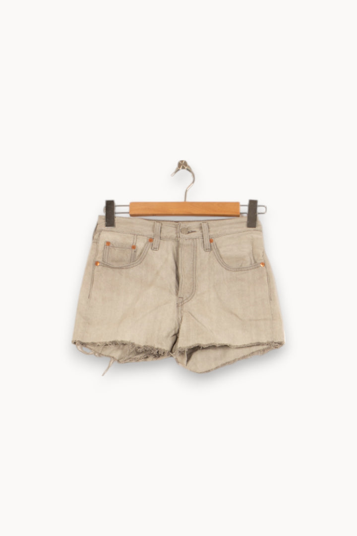 Short en Jean Gris - Taille XS/34 de la marque Levi's | PARAD52794 - Vendu par Paradigme - Image 2
