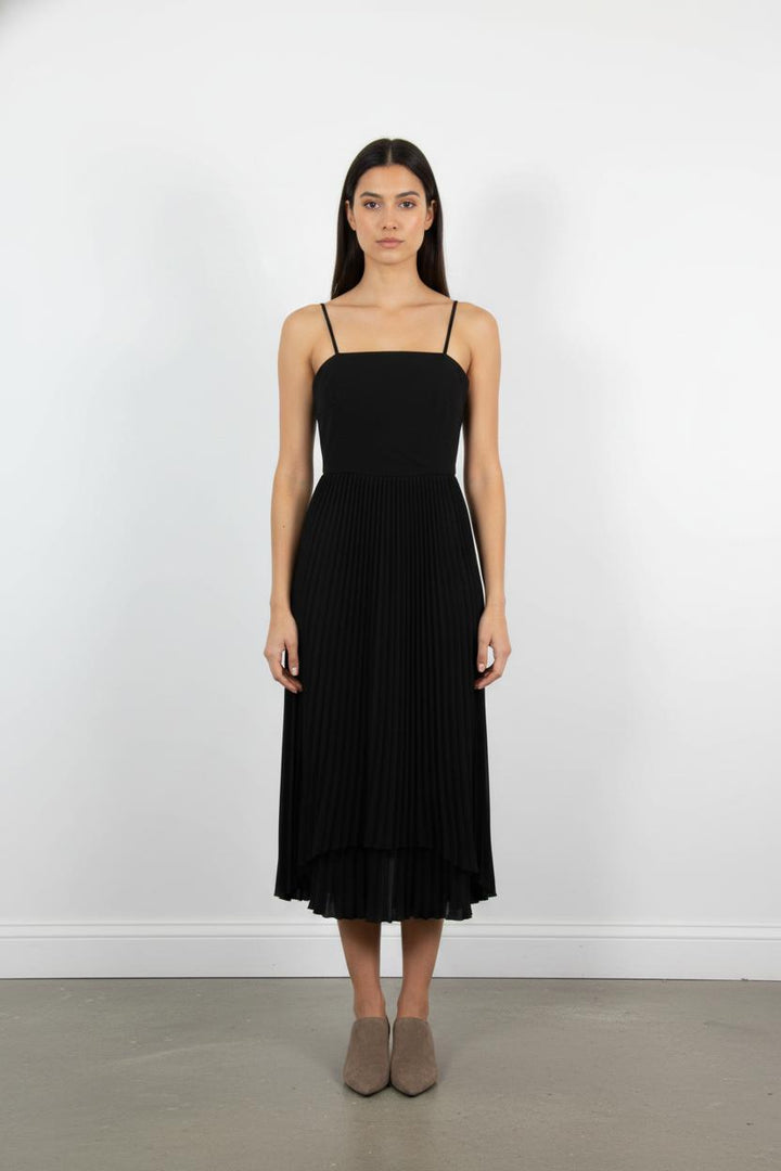 Robe Plissée Noire - Taille S/36