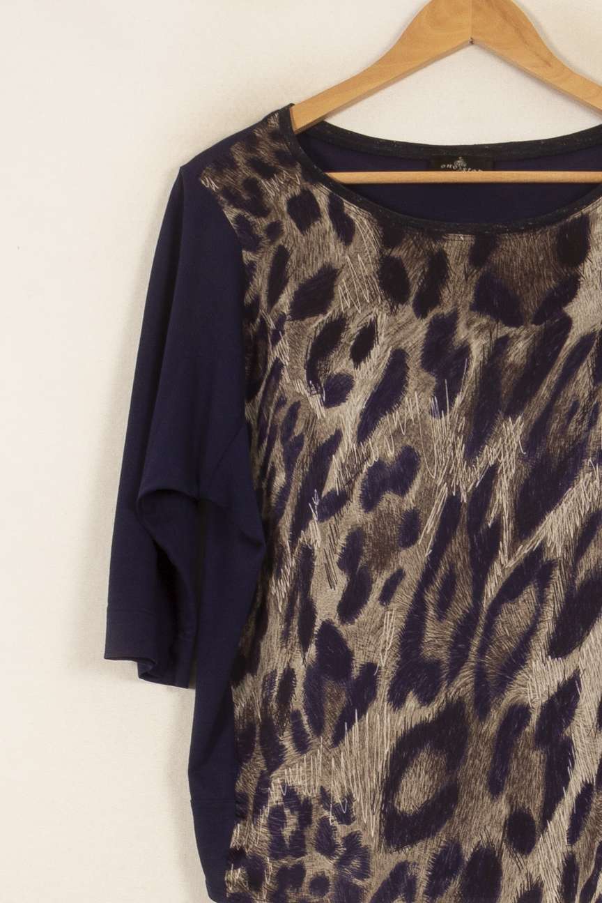 Blouse Bleu et Beige - Taille S/36 de la marque One Step | PARAD52797 - Vendu par Paradigme - Image 3