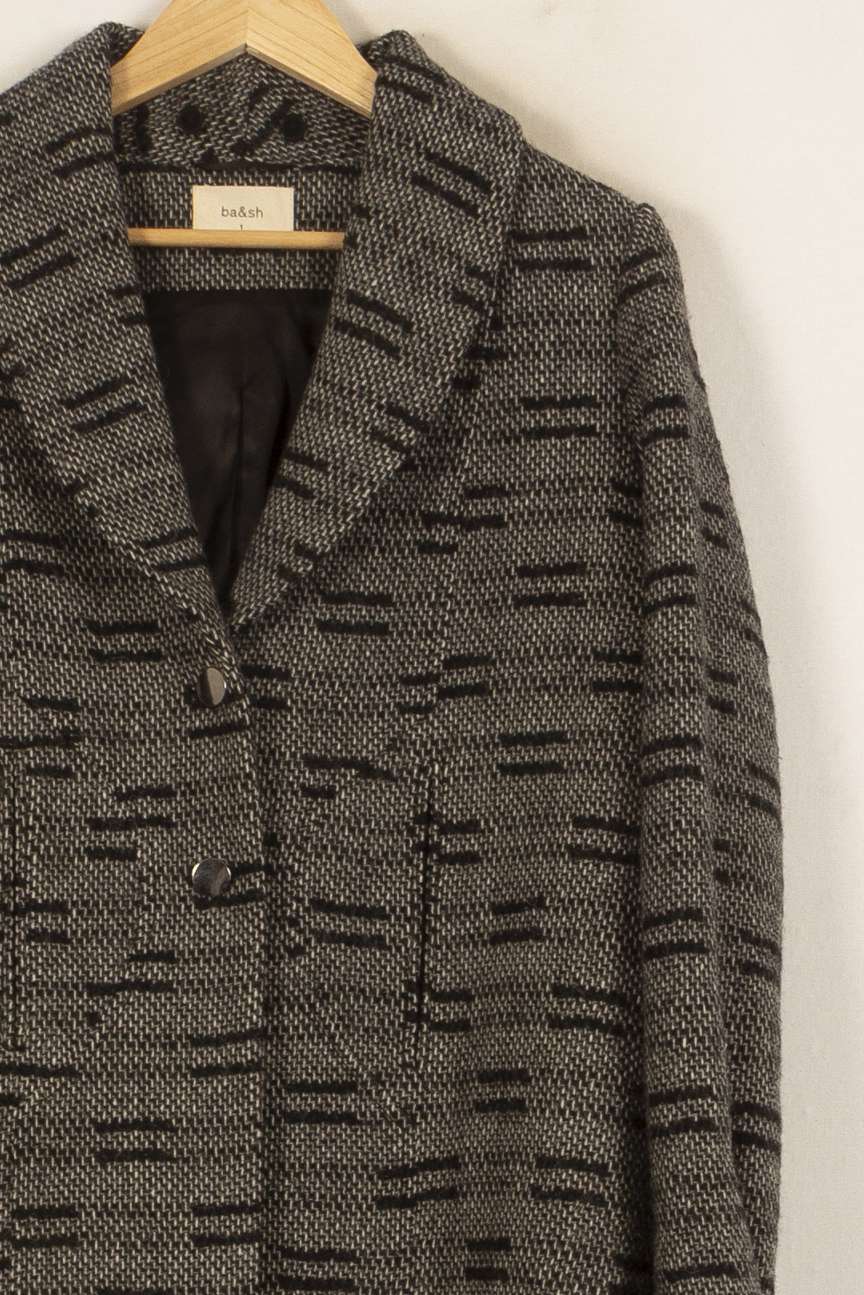 Veste Grise - Taille S/36 de la marque ba&sh | PARAD52800 - Vendu par Paradigme - Image 3