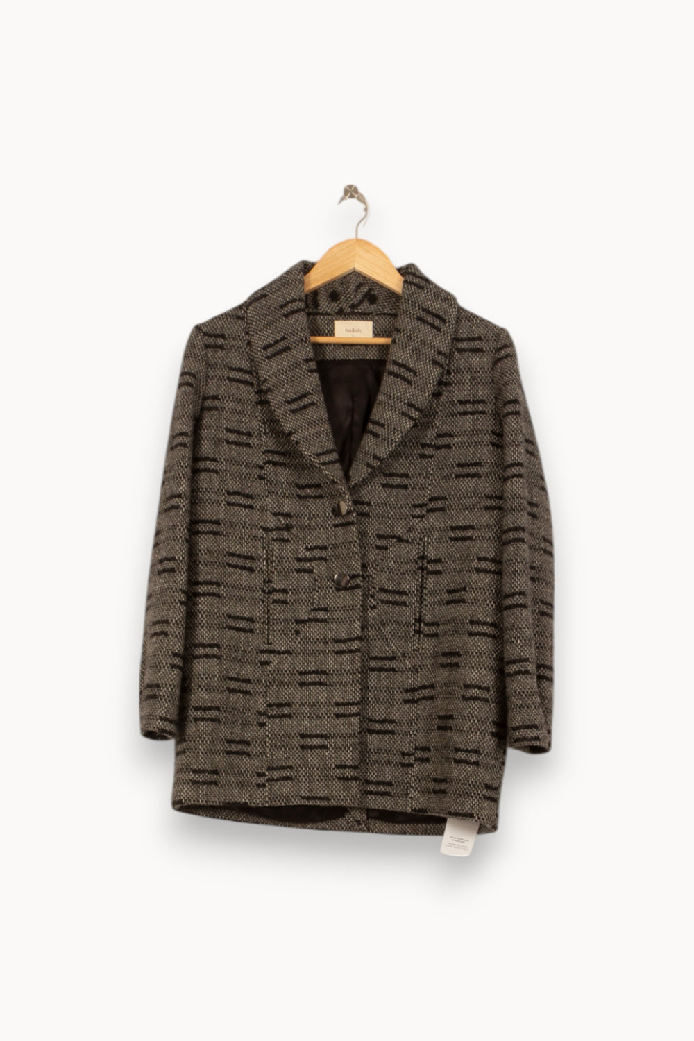 Veste Grise - Taille S/36 de la marque ba&sh | PARAD52800 - Vendu par Paradigme - Image 2