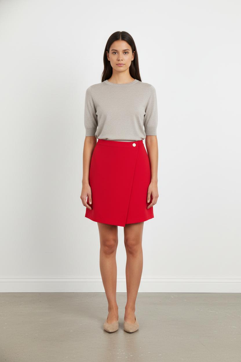 Jupe Portefeuille Rose - Taille S/36
