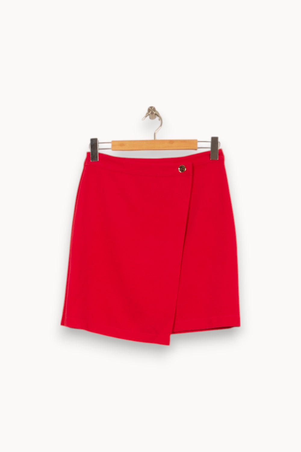 Jupe Portefeuille Rose - Taille S/36 de la marque Caroll | PARAD52807 - Vendu par Paradigme - Image 2