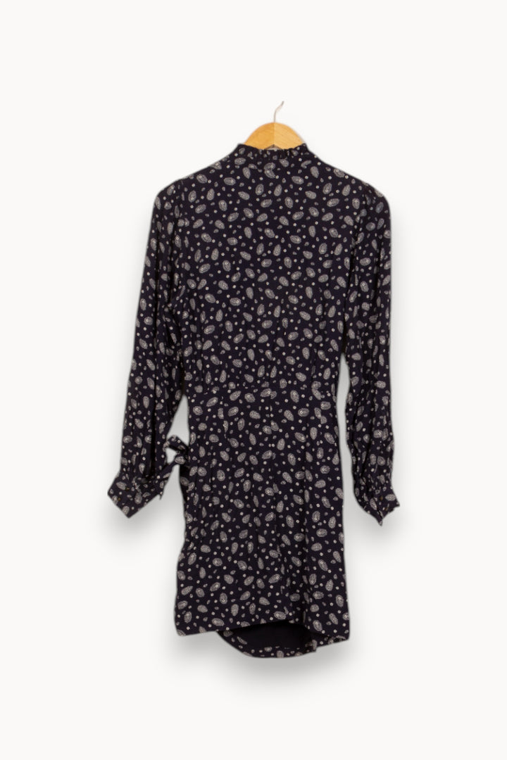 Robe Courte Bleu et Blanc - Taille S/36 de la marque Sézane | PARAD52811 - Vendu par Paradigme - Image 4