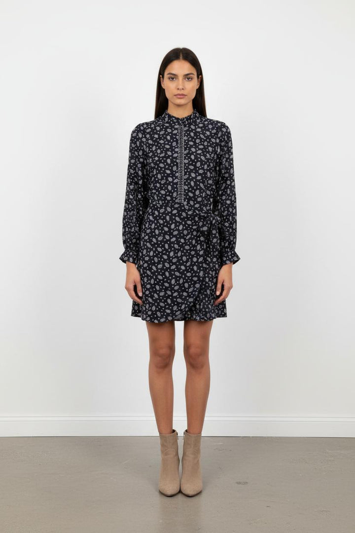 Robe Courte Bleu et Blanc - Taille S/36
