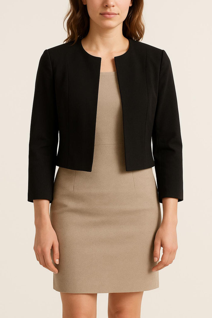 Veste Courte Noire - Taille S/36 de la marque Maison 123 | PARAD52814 - Vendu par Paradigme - Image 1