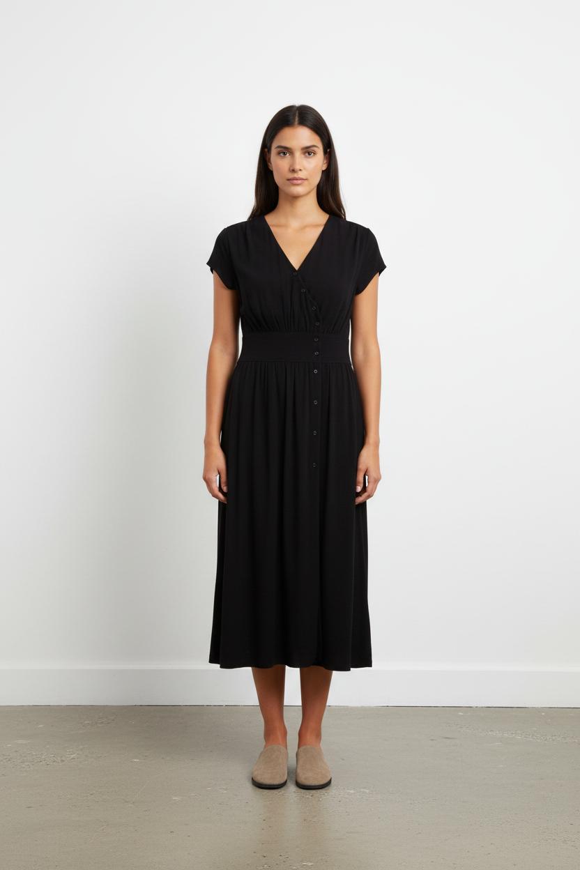 Robe Midi Noire - Taille M/38