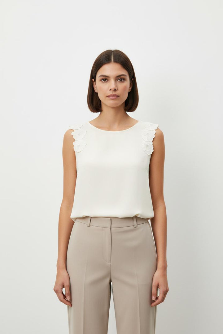Débardeur Blanc - Taille S/36