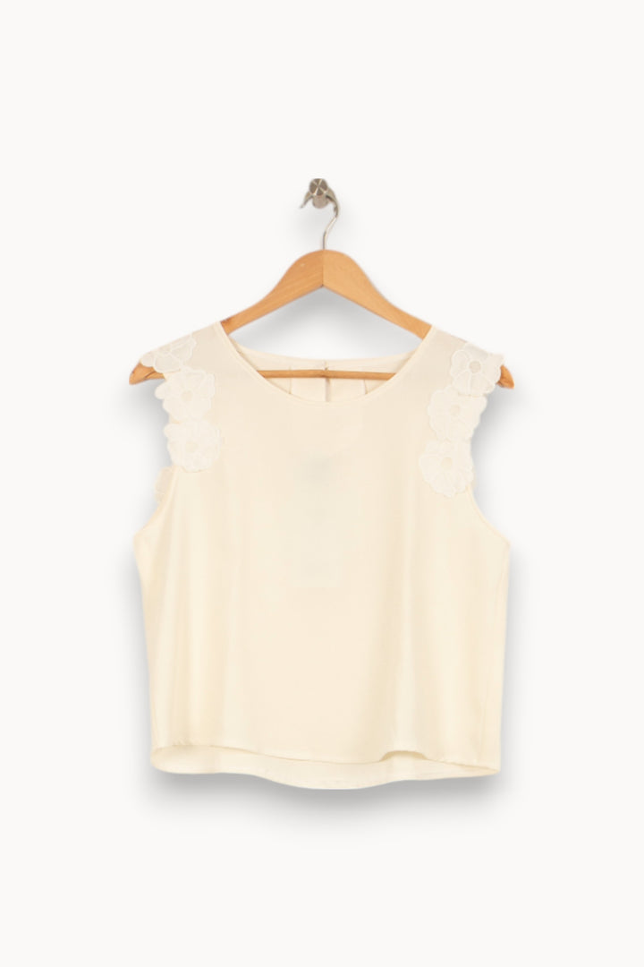Débardeur Blanc - Taille S/36 de la marque et Paris | PARAD52819 - Vendu par Paradigme - Image 2