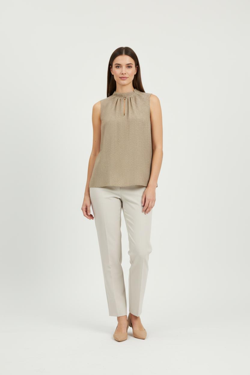 Blouse Beige et Noir - Taille XL/42 de la marque Gerard Darel | PARAD52821 - Vendu par Paradigme - Image 1
