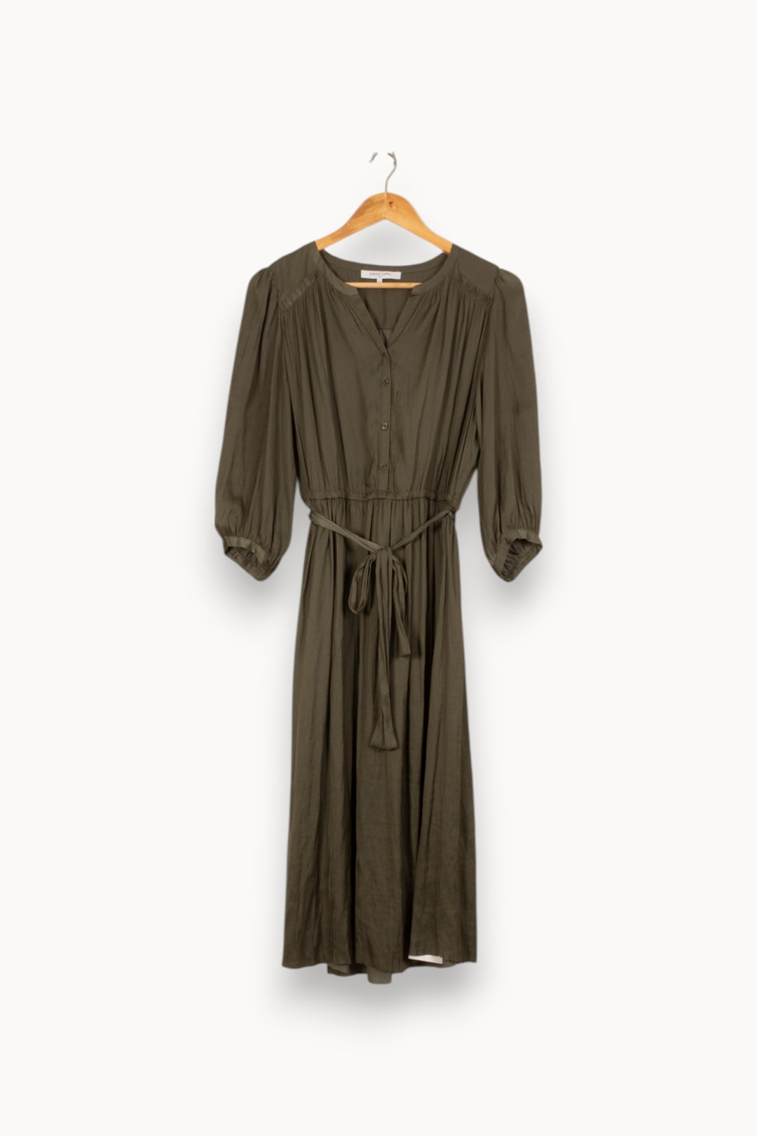 Robe Midi Verte - Taille L/40 de la marque Gerard Darel | PARAD52823 - Vendu par Paradigme - Image 2