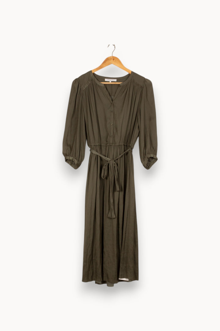 Robe Midi Verte - Taille L/40 de la marque Gerard Darel | PARAD52823 - Vendu par Paradigme - Image 2
