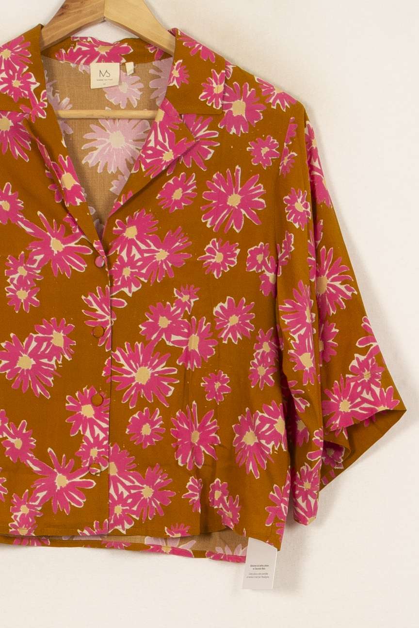 Chemise Orange et Rose - Taille XS/34 de la marque Marie Sixtine | PARAD52825 - Vendu par Paradigme - Image 3