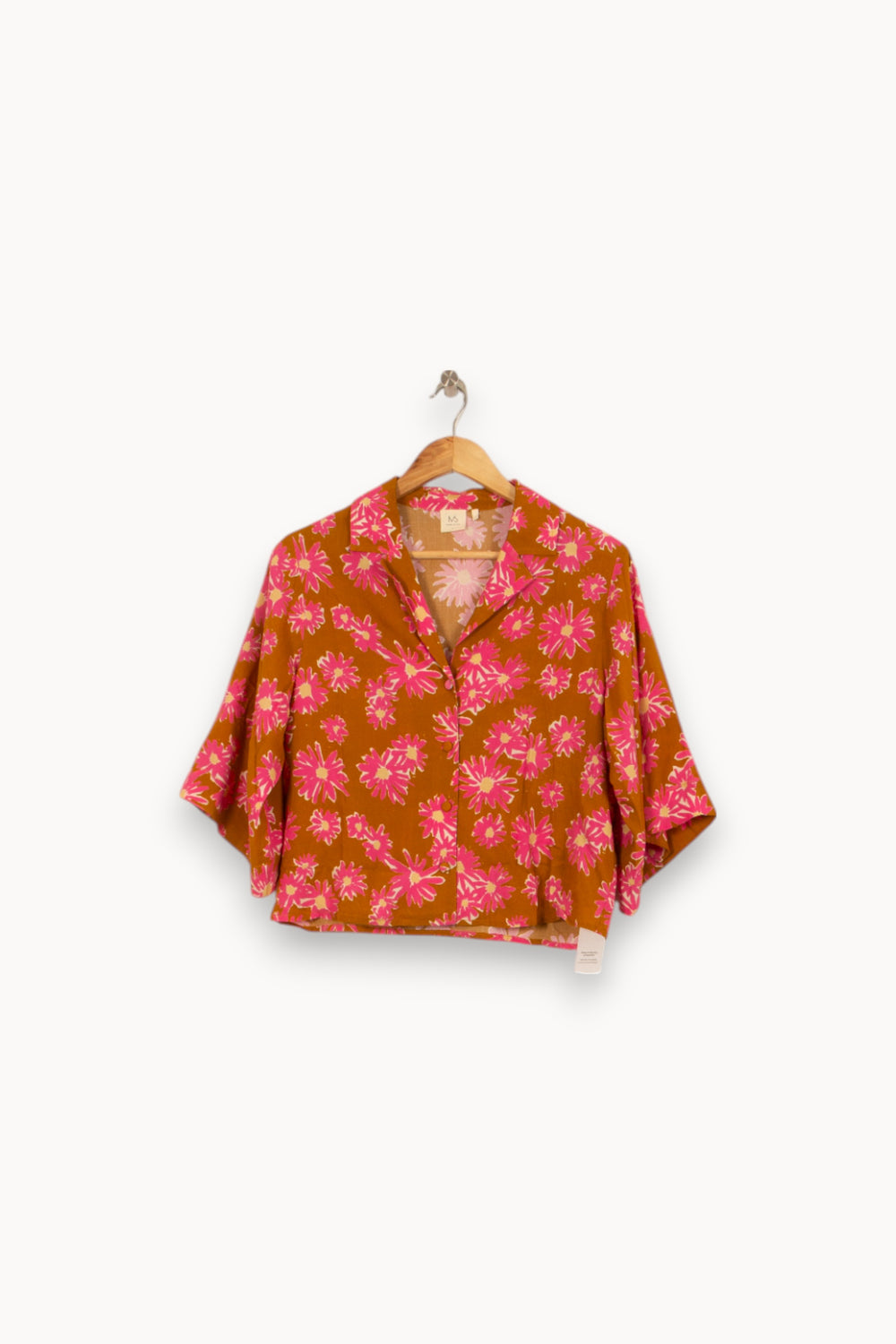 Chemise Orange et Rose - Taille XS/34 de la marque Marie Sixtine | PARAD52825 - Vendu par Paradigme - Image 2
