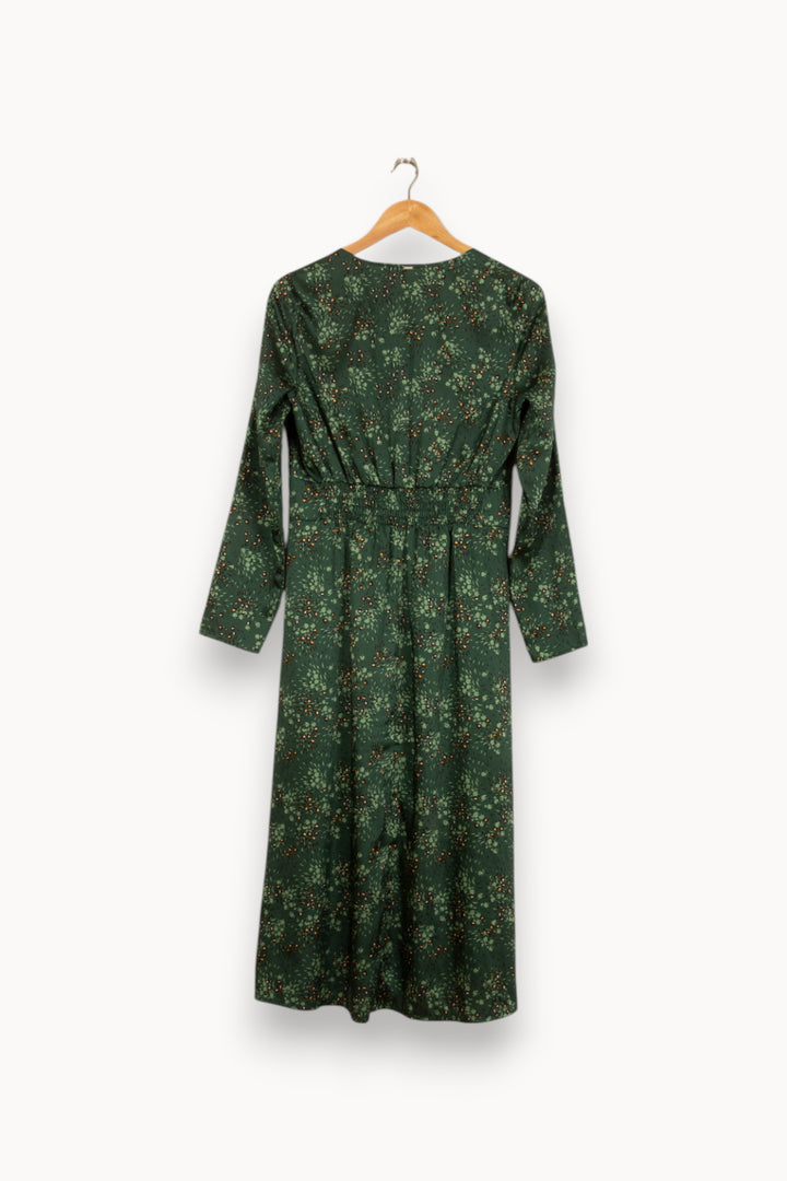 Robe Midi Verte - Taille L/40 de la marque IKKS | PARAD52833 - Vendu par Paradigme - Image 4